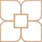 Ekena Millwork 78 34W x 78 34H x 14T Large Olivia Decorative Fretwork Wood Ceiling Panels, Hickory CELW79X79X0250OLVHI - alternate 3